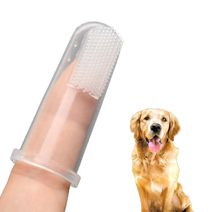 Dog Toothbrush - Pet Dental Health Fingerbrush