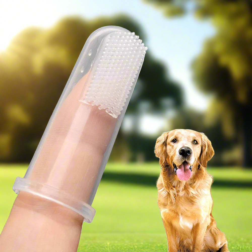 Dog Toothbrush - Pet Dental Health Fingerbrush