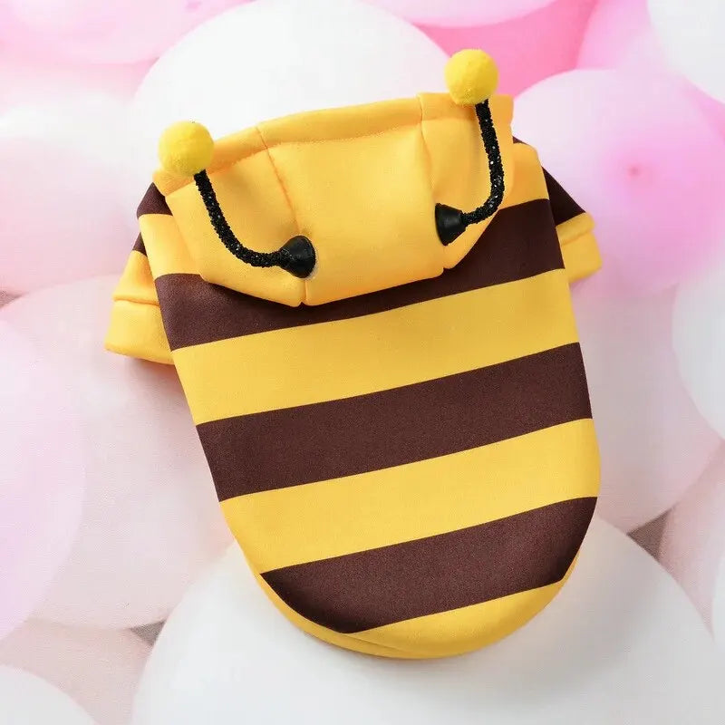 Bee Costume Clothing for small Dogs and Cats.