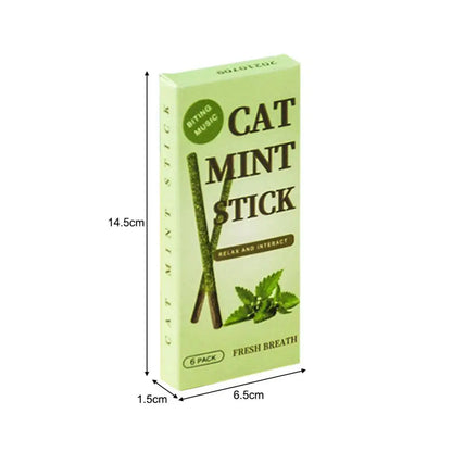 Natural Silvervine Catnip Chew Toy Stick for Teethcleaning