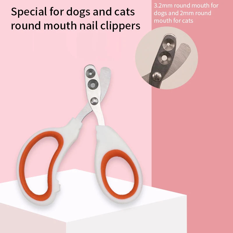 Professional Nail Clippers for Small Cats and Dogs (Stainless Steel) Trimmer