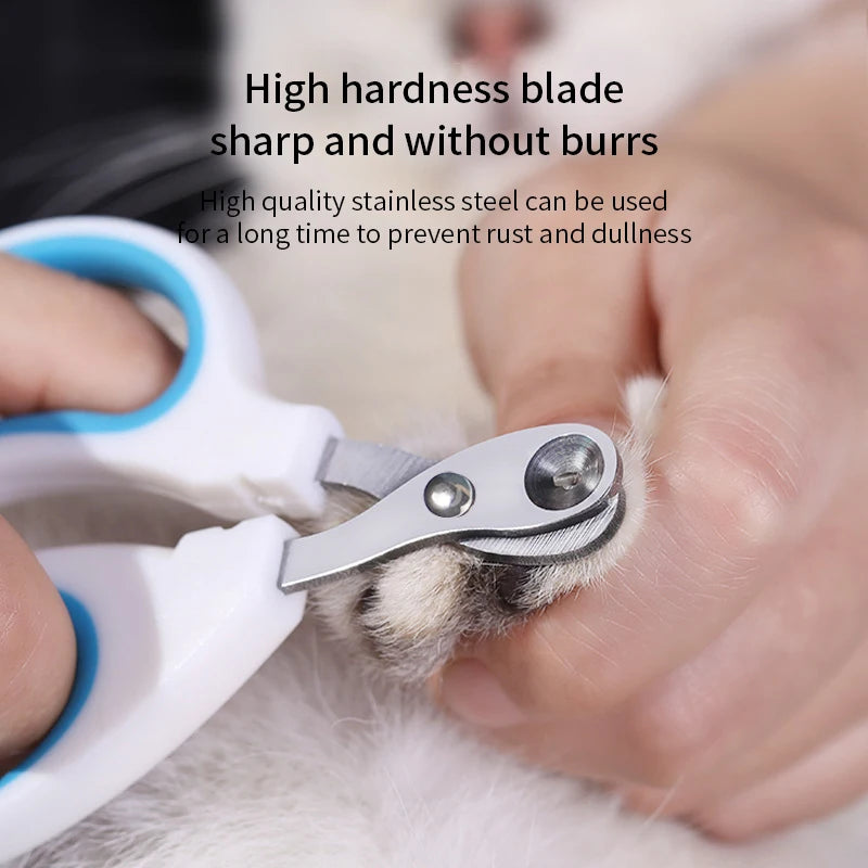 Professional Nail Clippers for Small Cats and Dogs (Stainless Steel) Trimmer