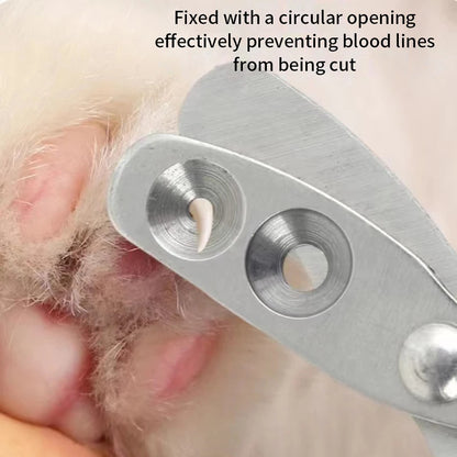 Professional Nail Clippers for Small Cats and Dogs (Stainless Steel) Trimmer