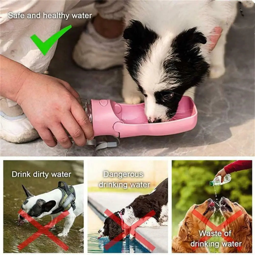 Moni™ 350ml Dog Portable Water Bottle for Travelling