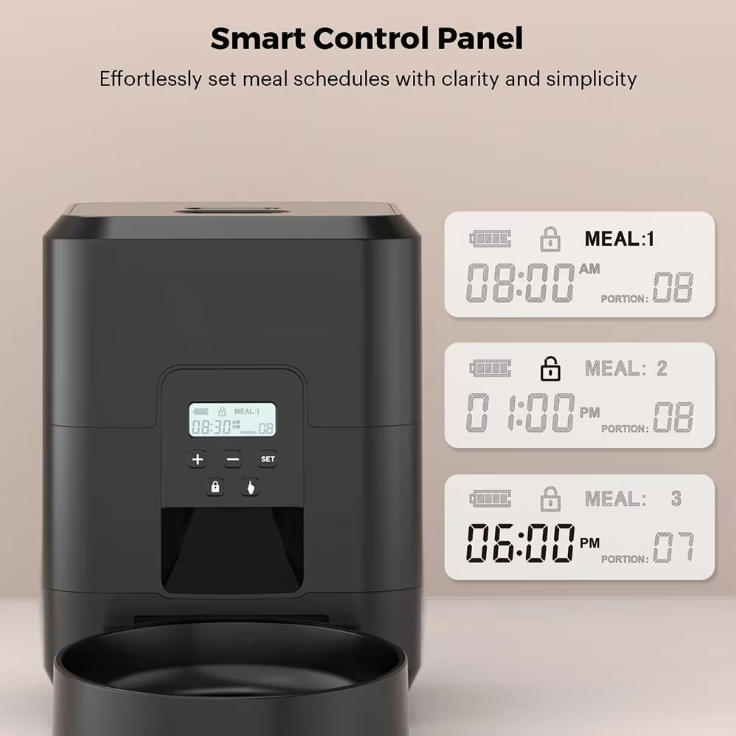 Smart Automatic Cat Feeder | Wi-Fi & Manual Control