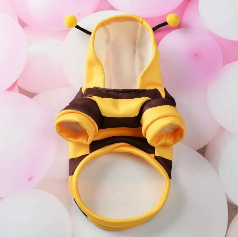 Bee Costume Clothing for small Dogs and Cats.